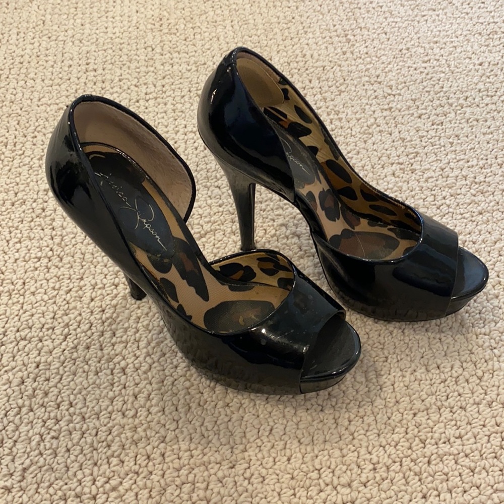 Black heels